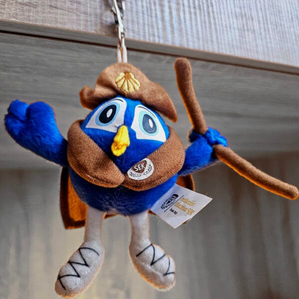 Llavero peluche personalizado para Colegio Sek