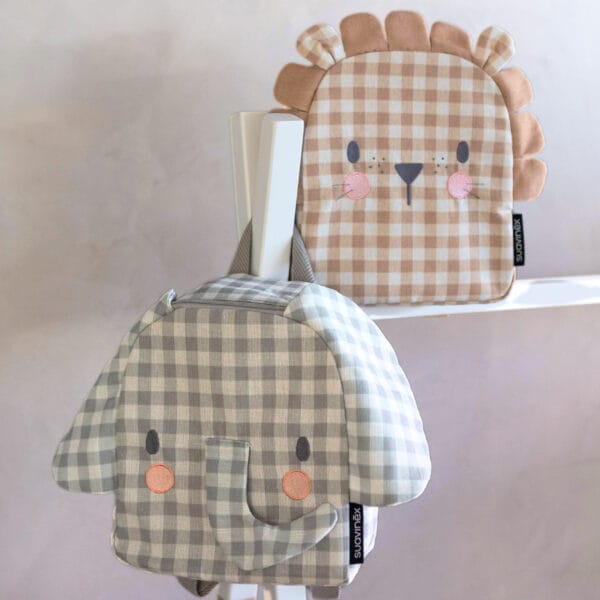 mochilas publicitarias para la marca Suavinex