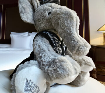 Peluches personalizados para empresas Hotel Four Seasons